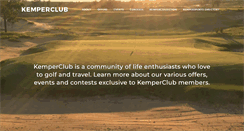 Desktop Screenshot of kemperclub.com